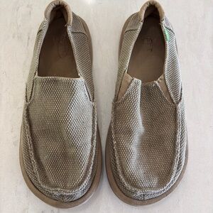 Men's Sanuk Tan Slip-On Shoes